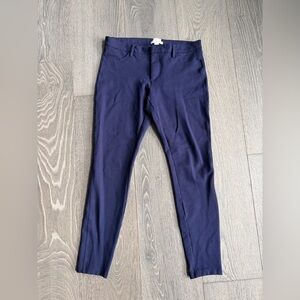 J. Crew Factory The Gigi Pant in Navy Blue Size 10